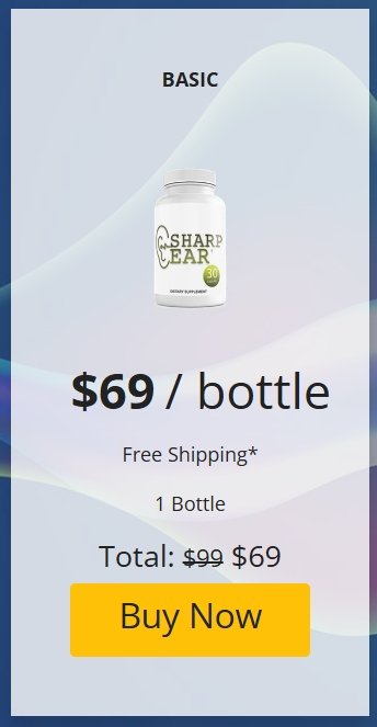 SharpEar 1 bottle package